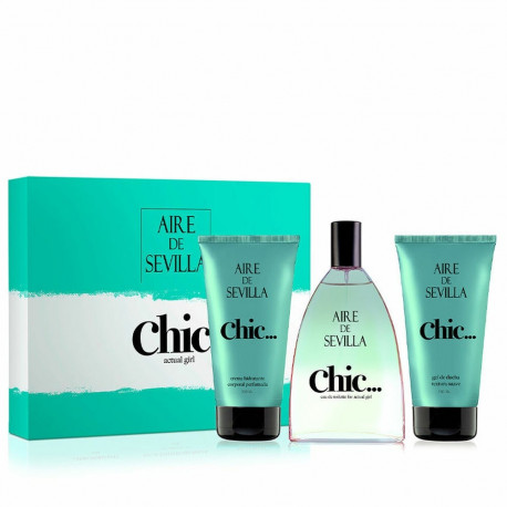 Women's Perfume Set Aire de Sevilla Chic… EDT 3 Pieces