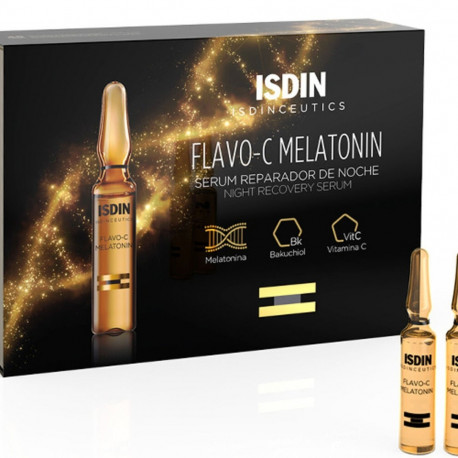Restorative Night Serum Melatonin Isdin Isdinceutics C (30 uds) 2 ml