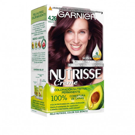 Püsivärv Garnier Nutrisse Nº 4,26 Nº 4,26-Cassis 1 U (3 Ühikut)