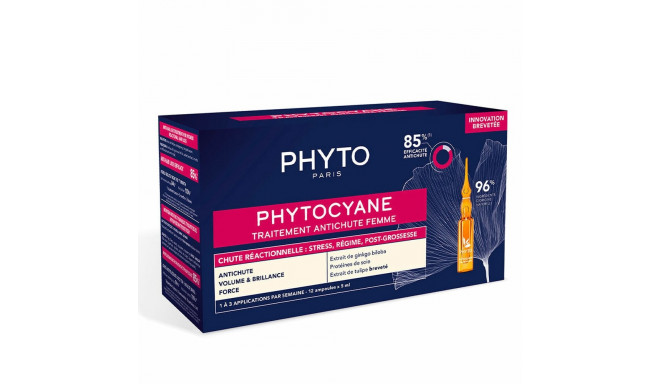 Anti-Hair Loss Ampoulles Phyto Paris Phytocyane Reactionelle 12 x 5 ml