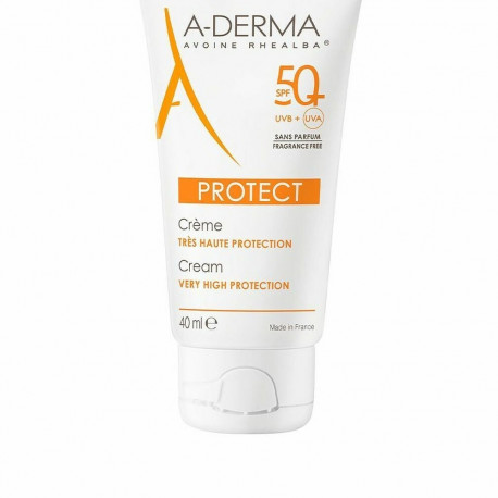 Päikesekreem A-Derma Protect Lõhnatu SPF 50+ (40 ml)