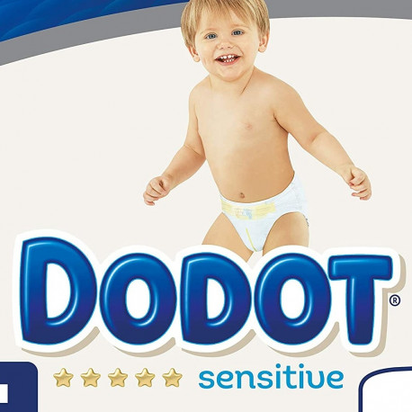 Disposable nappies Sensitive T5 11-16 kg Dodot (42 pcs)