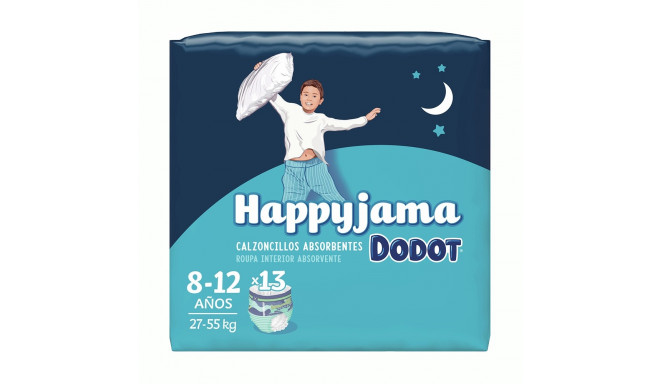 Ühekordsed mähkmed Dodot Happyjama 8-12 aastat Suurus 8 13 Ühikut Aluspükse