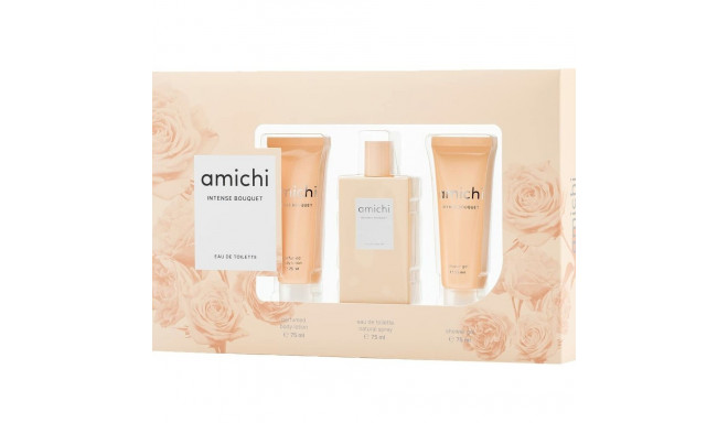 Women's Perfume Set Amichi Intense Bouquet 3 Pieces