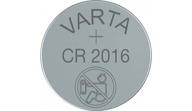 Liitium Nööppatareid Varta 6016101415 CR2016 3 V (5 Ühikut)