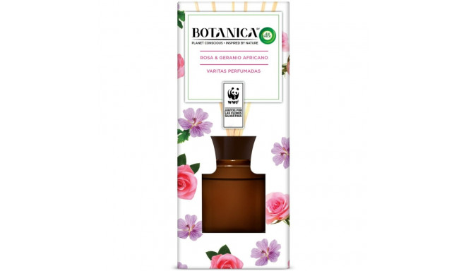 Aromātiskie Kociņi Air Wick Botanica Rozā Āfrikas vīrietis Ģerānijs Dabīgas sastāvdaļas (80 ml)