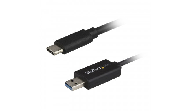 USB A to USB C Cable Startech USBC3LINK            Black