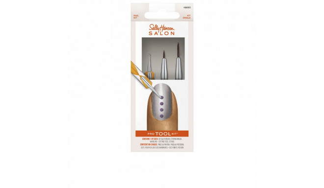 Maniküürikomplekt Sally Hansen Pro Tool Lote 3 Tükid, osad