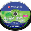 CD-RW Verbatim    10 gb. 700 MB 12x