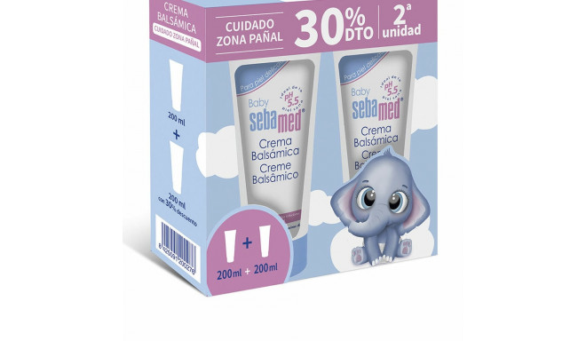 Daily Care Cream for Nappy Area Sebamed Baby 200 ml x 2