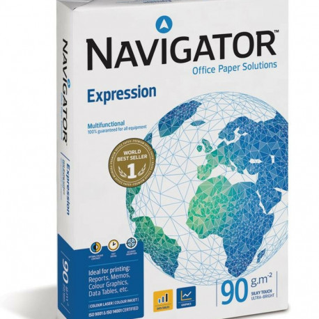 Trükipaber Navigator Expression Valge A4 5 Tükid