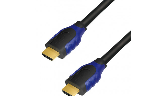 Кабель HDMI с Ethernet LogiLink CH0063 3 m Чёрный