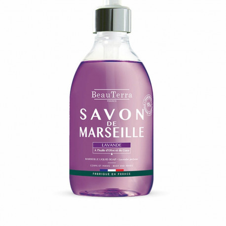 Liquid Soap Beauterra Marseille Universal Lavendar Hands 300 ml