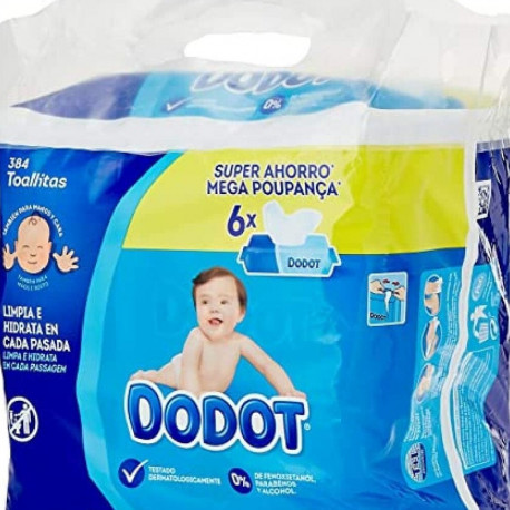 Steriilsed puhastuslapid kotikeses (pakk) Dodot Dodot