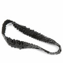 Elastic fastening band Inca   Black Sequins