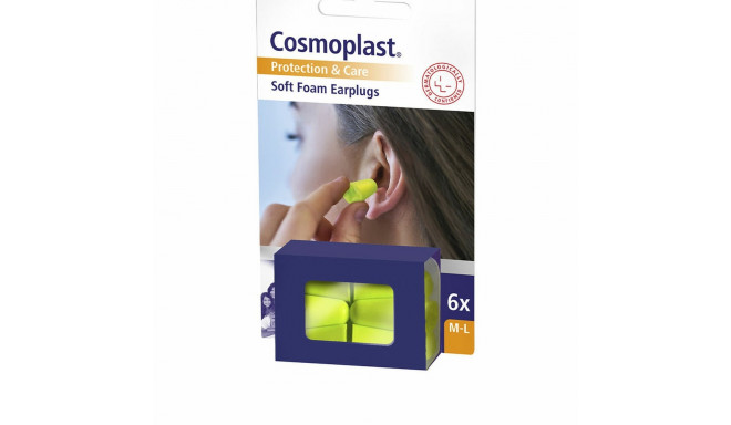 Earplugs Cosmoplast Tapones 6 Units