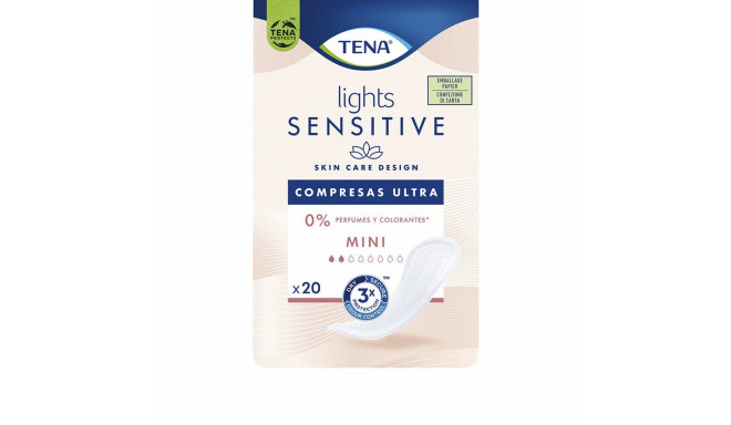 Normal hügieenisidemed Tena Lights Sensitive Mini 20 Ühikut