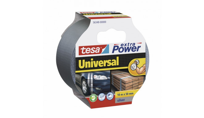 Santehnikas līmlente TESA Extra Power Universal 10 m x 50 mm Sudrabains