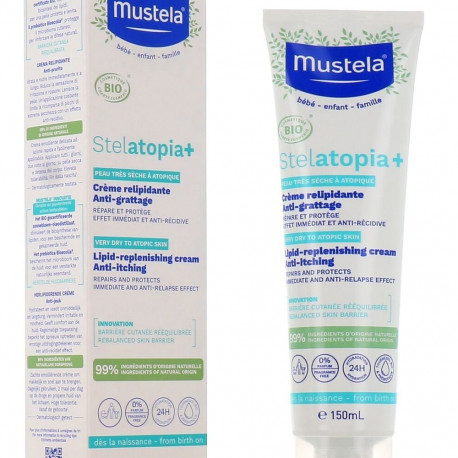 Repair Cream for Babies Mustela Stelatopia + 150 ml