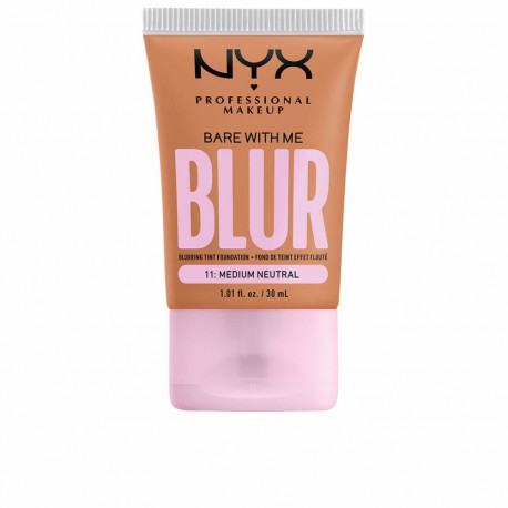Crème Make-up Base NYX Bare With Me Blur Nº 14 Medium tan Nº 14-Medium Tan 30 ml