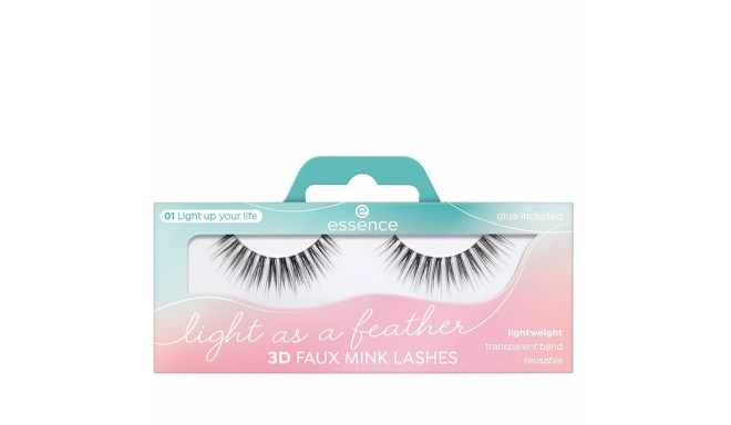 Set of false eyelashes Essence Light as a Feather Nº 01
