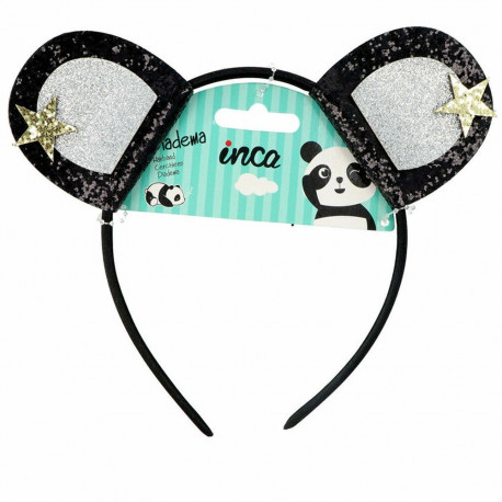 Headband Inca   Panda bear