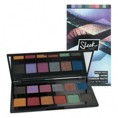 Lauvärvi palett Sleek i-Divine Making Waves (1 Ühikut)