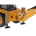 Ekskavaator-laadur buldooser koos koppaga H-toys 1704 1:50 valatud metallist mudel 1:50