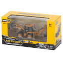 Ekskavaator-laadur buldooser koos koppaga H-toys 1704 1:50 valatud metallist mudel 1:50