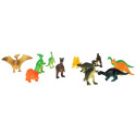 Figuurid mereloomad metsikud dinosaurused komplekt mix 48tk