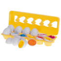 Hariduslike sorter puzzle sobitada kujundeid numbrid munad 12tk