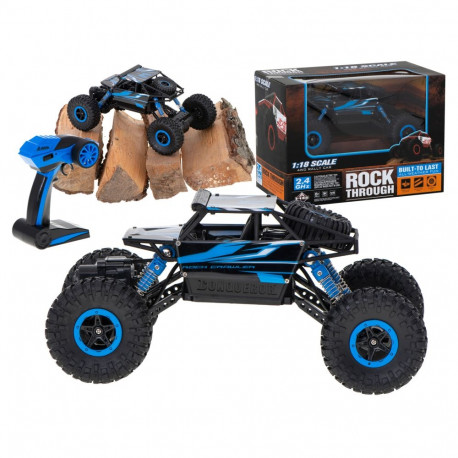 RC auto Rock Crawler HB 2.4GHz 1:18 sinine
