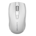 CANYON MW-7, 2.4Ghz wireless mouse, 6 buttons, DPI 800/1200/1600, with 1 AA battery ,size 110*60*37m