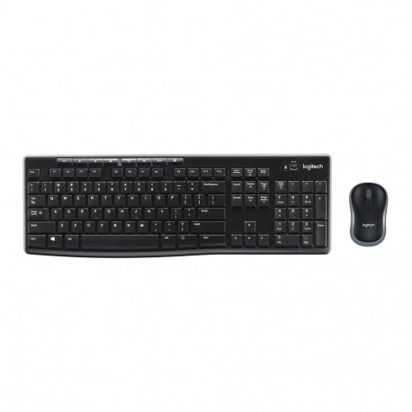 LOGITECH MK270 Wireless Combo - BLACK - US INT'L