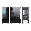 Case|GOLDEN TIGER|Raider DK-6|MidiTower|Case product features Transparent panel|Not included|ATX|Col