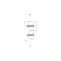 MULTIBRACKETS Floor to Ceiling Mount Pro MBFC2U Chrome 40-65inch