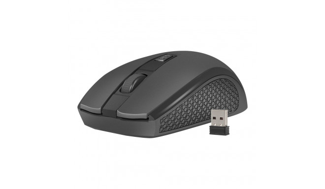 NATEC Wireless optical mouse Jay 2 1600DPI black