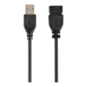 GEMBIRD CCP-USB2-AMAF-6 Gembird USB 2.0 A- A-socket 6ft cable black