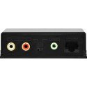 DIGITUS Cat 5 Audio Extender Extension up to 600 m local + remote unit