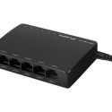 LANBERG switch DSP2-1005-12V 5-port 1Gbps 12v