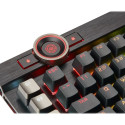CORSAIR K100 RGB Optical Mechanical Gaming Keyboard Backlit RGB LED CORSAIR OPX RAPIDFIRE Black PBT 
