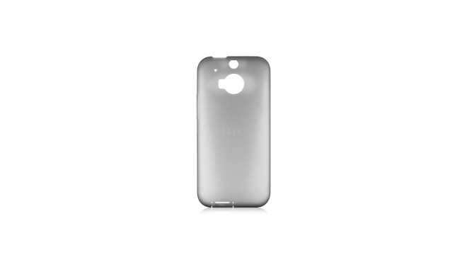 HTC kaitseümbris One M8, tume läbipaistev