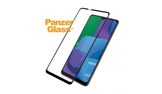 Kaitseklaas Samsung Galaxy A21s, ümbrisesõbralik, musta äärega, PanzerGlass