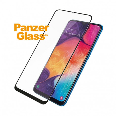 Ekraanikaitseklaas Samsung Galaxy A30 / A30s / A50 / A50s, ümbrisesõbralik, must, PanzerGlass