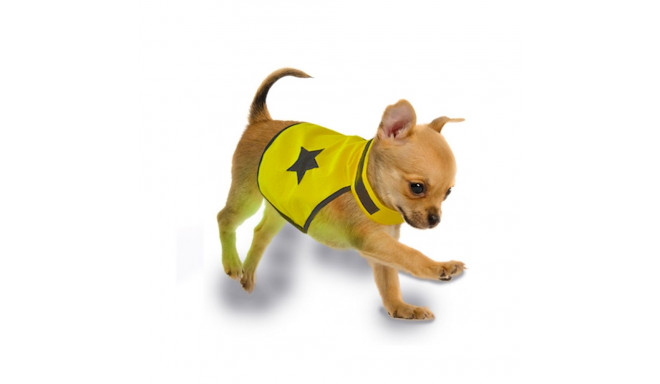 Dog safety vest 40 cm, neon yellow