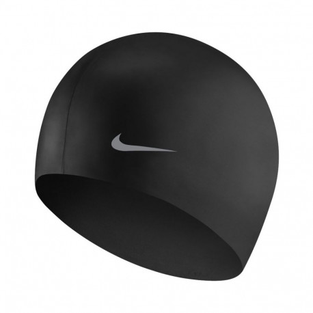 Nike Os Solid JR TESS0106-001 Black Swim Cap