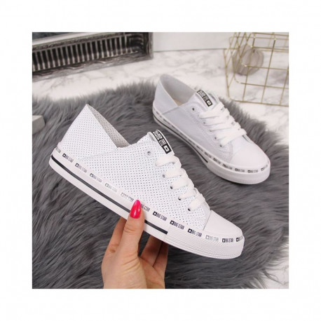 Big Star W FF274024 openwork low sneakers white (39)