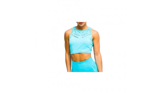 GymHero Venice Beach Top Short Bra W BRA-SHORTBABYBLUE (S)