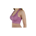 GymHero Miami Cute Bra W BASIC-MAUVE (L)