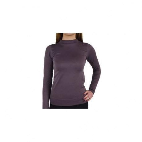 GymHero Longsleeve Seamless T-shirt W 767-MAUVE (L)